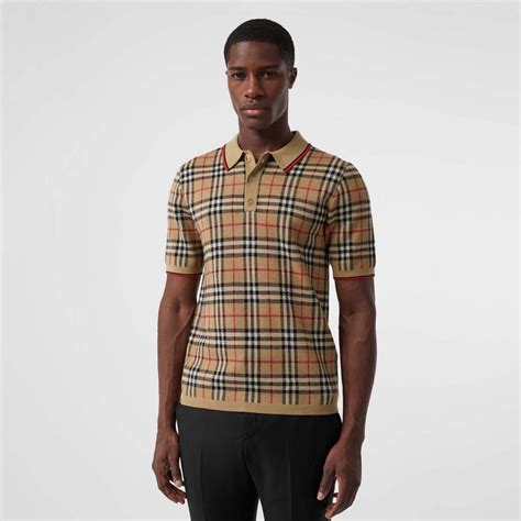 burberry men poli|Burberry polo shirt men authentic.